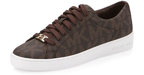 keaton logo sneaker michael kors